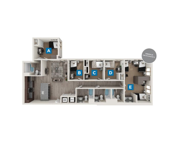 Finchley - 5X4 Floor plan
